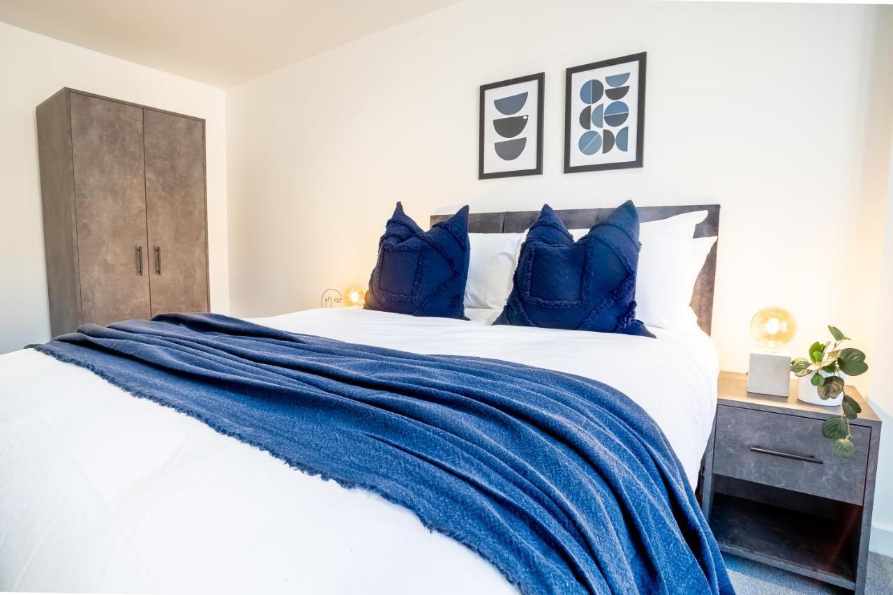 Modern Luxe 1 & 2 Bed Apts Near Granby Plaza By Sojo Stay Leicester Exteriör bild