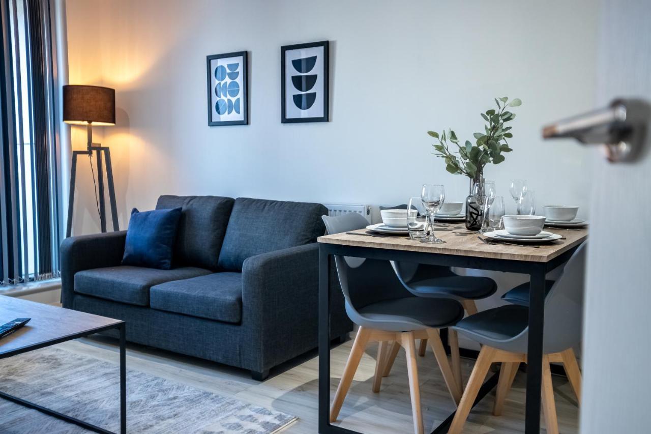 Modern Luxe 1 & 2 Bed Apts Near Granby Plaza By Sojo Stay Leicester Exteriör bild