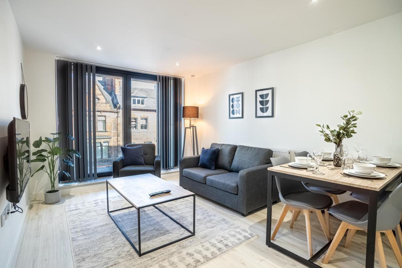Modern Luxe 1 & 2 Bed Apts Near Granby Plaza By Sojo Stay Leicester Exteriör bild