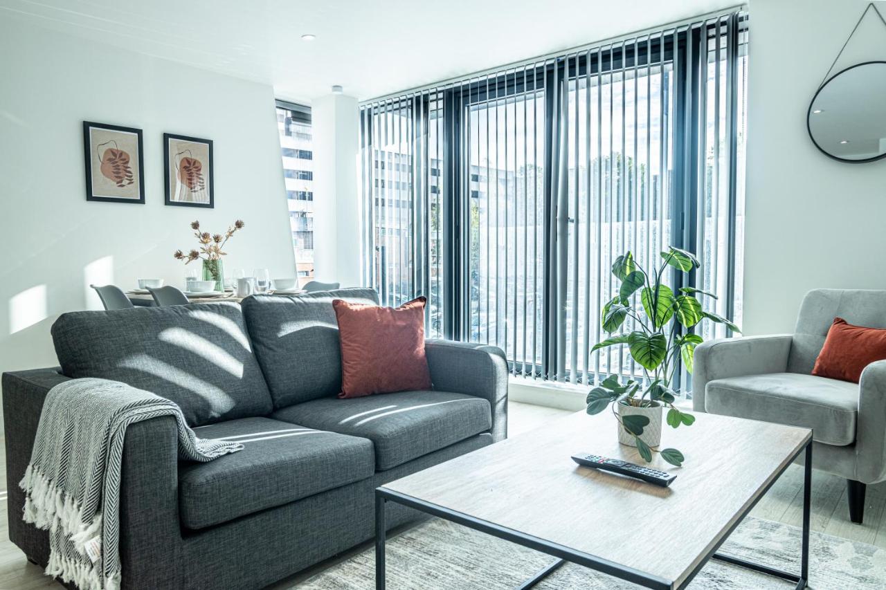 Modern Luxe 1 & 2 Bed Apts Near Granby Plaza By Sojo Stay Leicester Exteriör bild